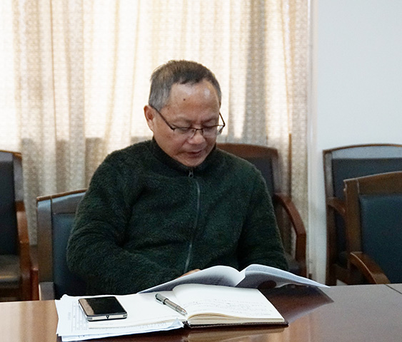 公路工程处党支部召开“三个以案”警示教育专题组织生活会