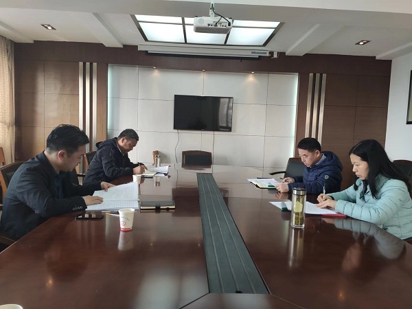 安庆市公路工程处党支部召开2022年度组织生活会